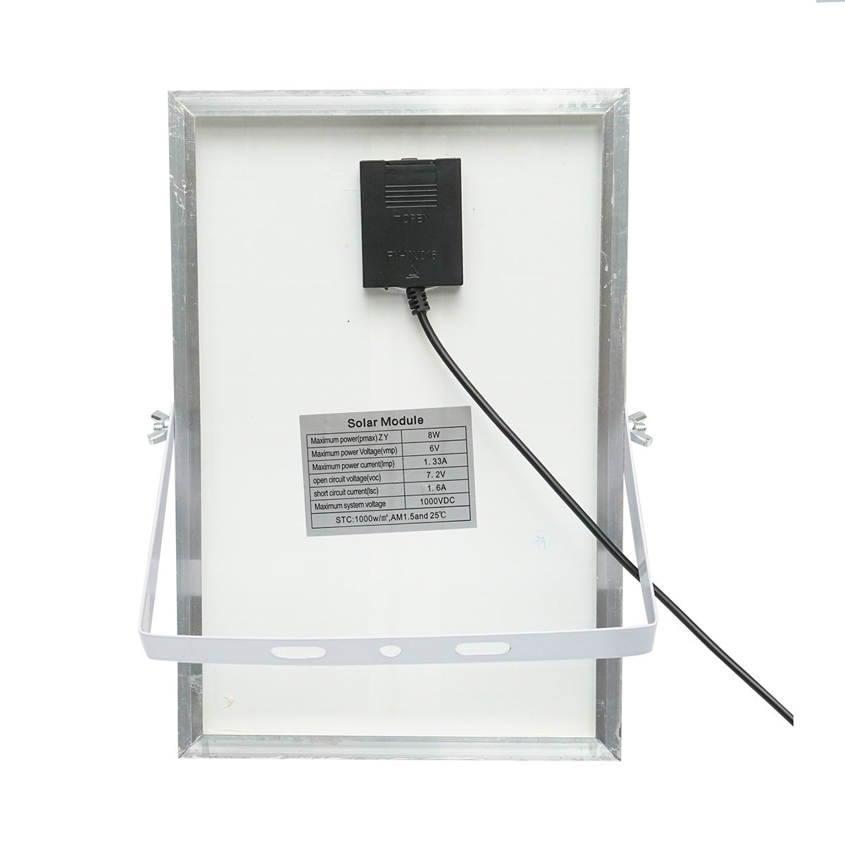 Proiector led de 100W cu panou solar 8W, baterie 5000mAh si telecomanda IP66 Breckner Germany